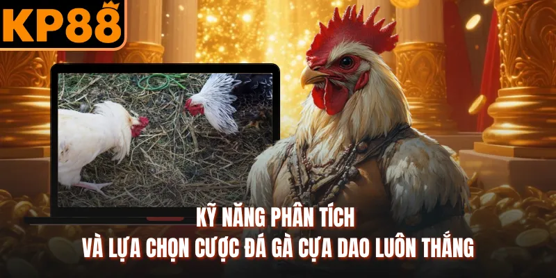 Kỹ năng phân tích và lựa chọn cược đá gà cựa dao luôn thắng